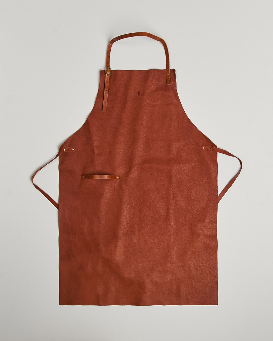 Tärnsjö Garveri Leather Apron 012 Light Brown – Marrone