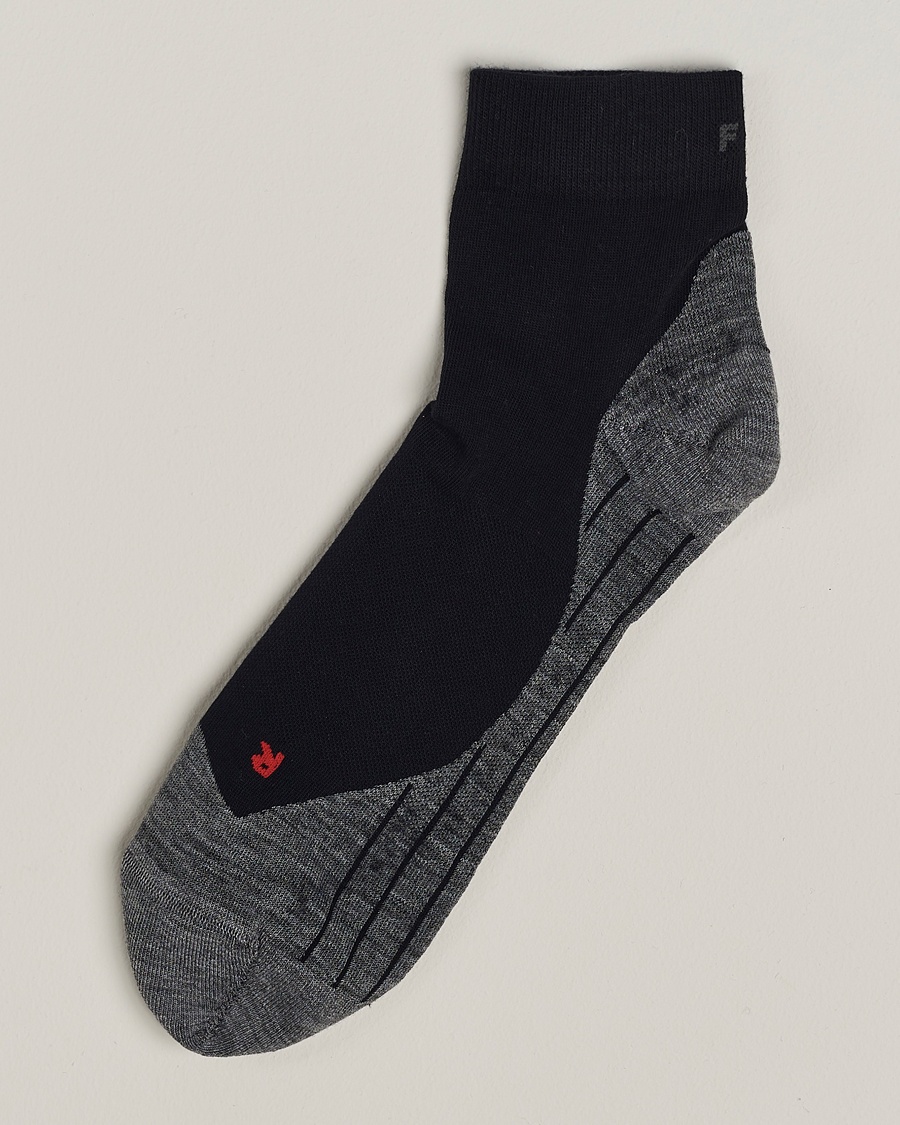 Falke RU4 Endurance Short Running Socks Black Mix – Grigio