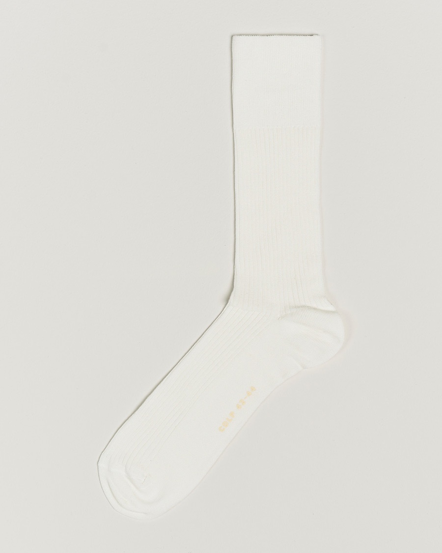 CDLP Cotton Rib Socks White – Bianco
