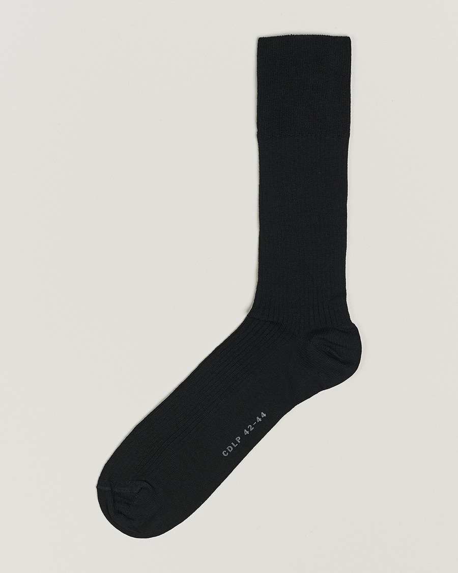CDLP Cotton Rib Socks Black – Nero