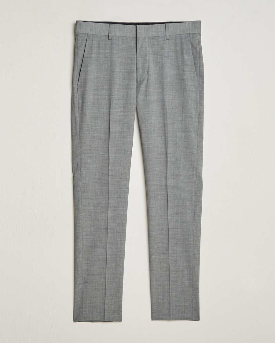 Tiger of Sweden Tenuta Wool Travel Suit Trousers Grey Melange – Grigio