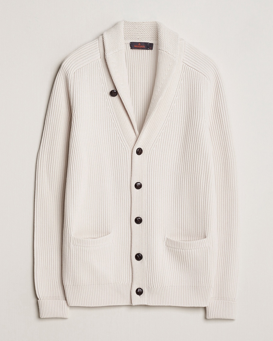 Morris Brayden Shawl Cardigan White – Bianco