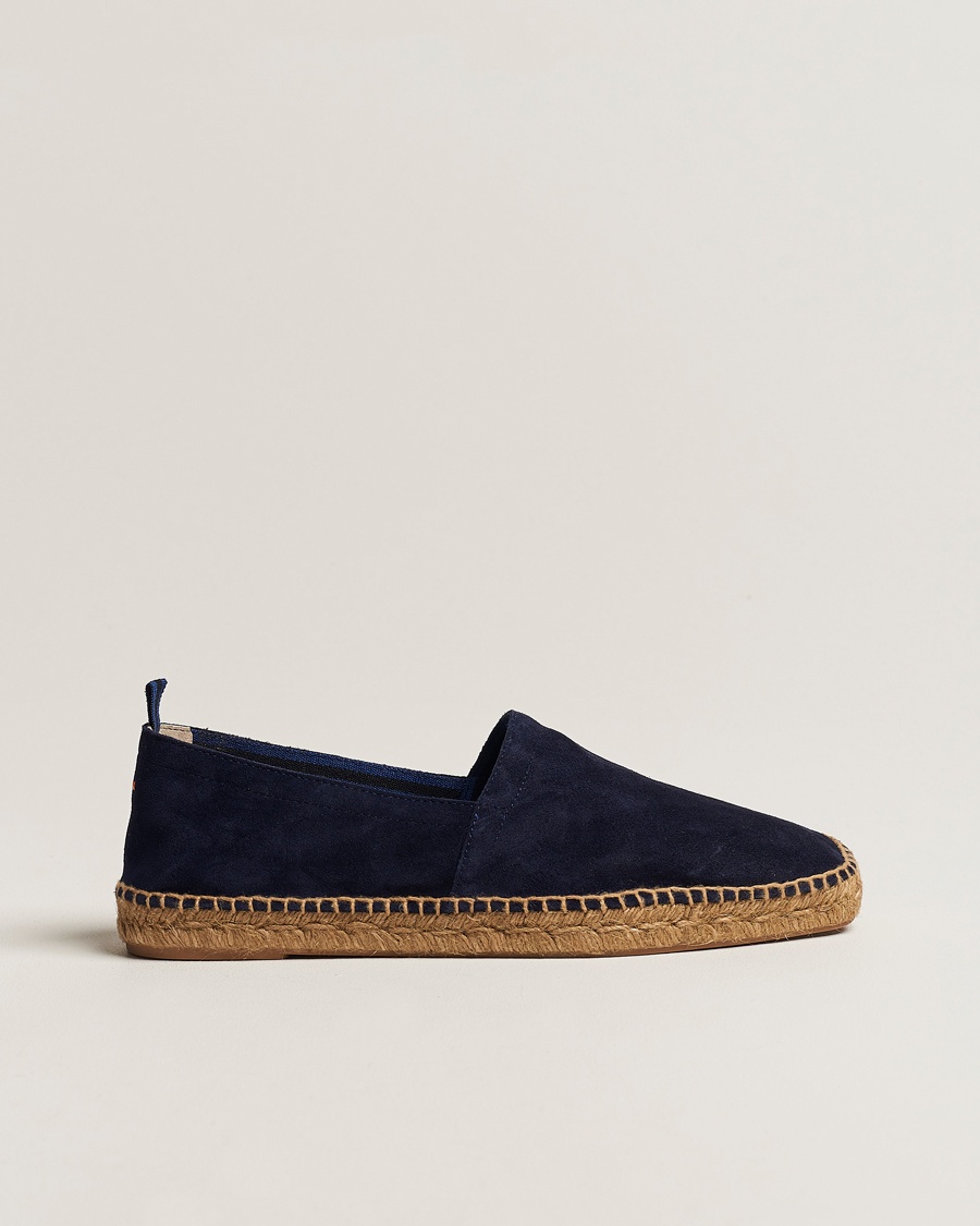 Castañer Pablo Casual Suede Espadrilles Azul Oscuro – Blu