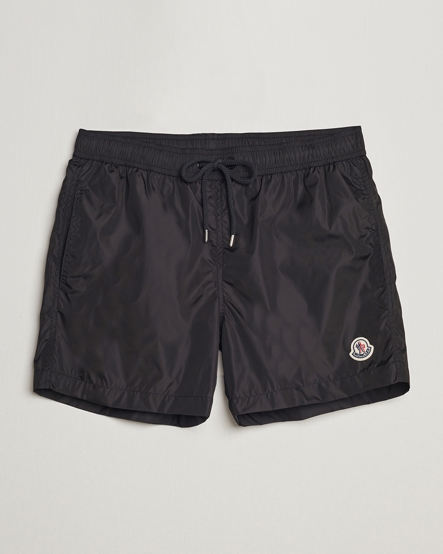 Moncler Nylon Swim Shorts Black – Nero
