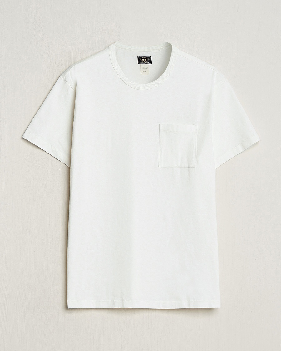 RRL 2-Packet Pocket Tee Warm White – Bianco