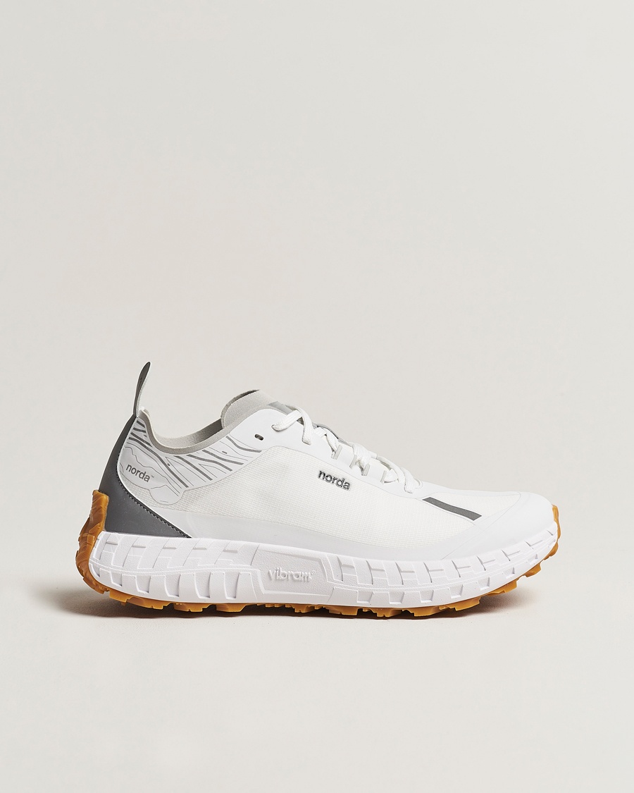 Norda 001 Running Sneakers White/Gum – Bianco