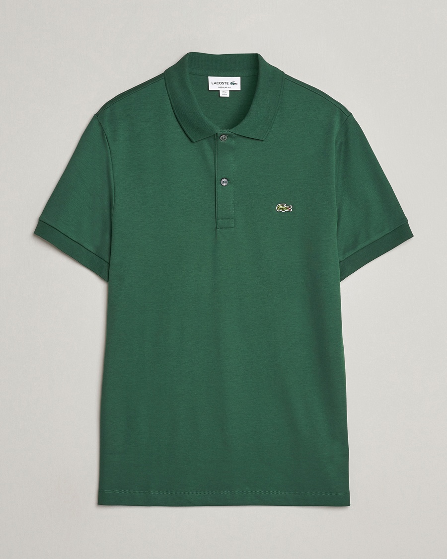 Lacoste Pima Interlock Piké Green – Verde