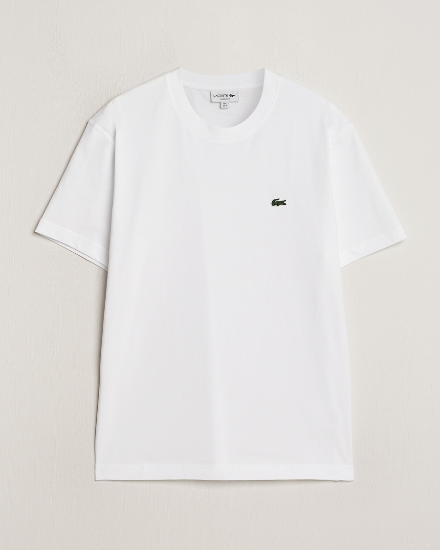 Lacoste Crew Neck T-Shirt White – Bianco