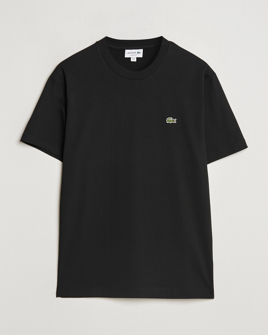 Lacoste Crew Neck T-Shirt Black – Nero