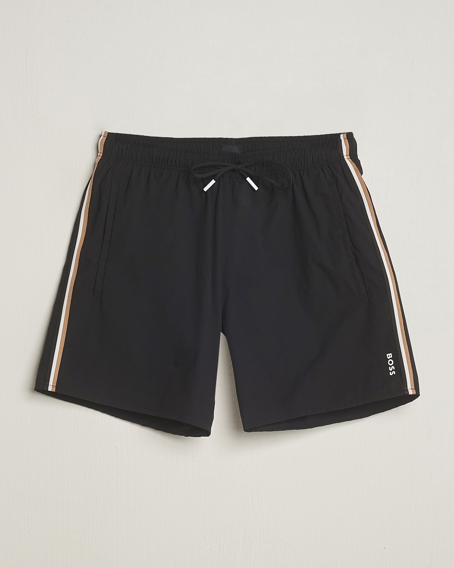 BOSS BLACK Iconic Swimshorts Black – Nero