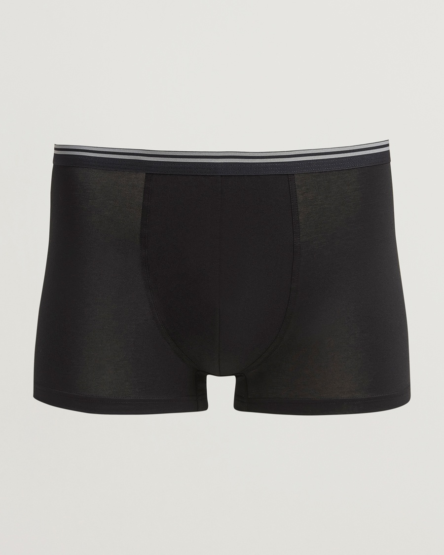 Zimmerli of Switzerland Pure Comfort Boxer Shorts Black – Nero