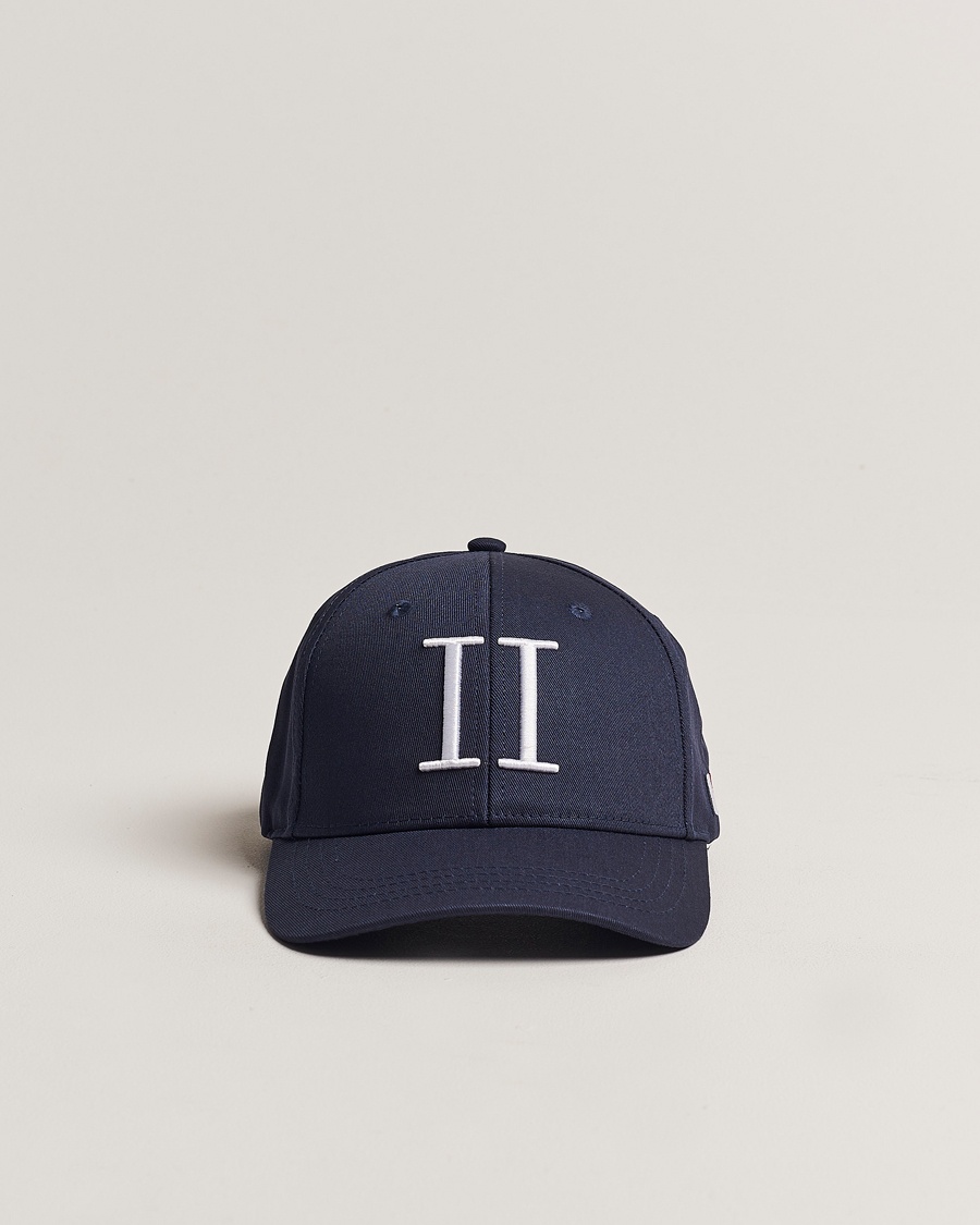 LES DEUX Encore Organic Cotton Baseball Cap II Dark Navy – Blu