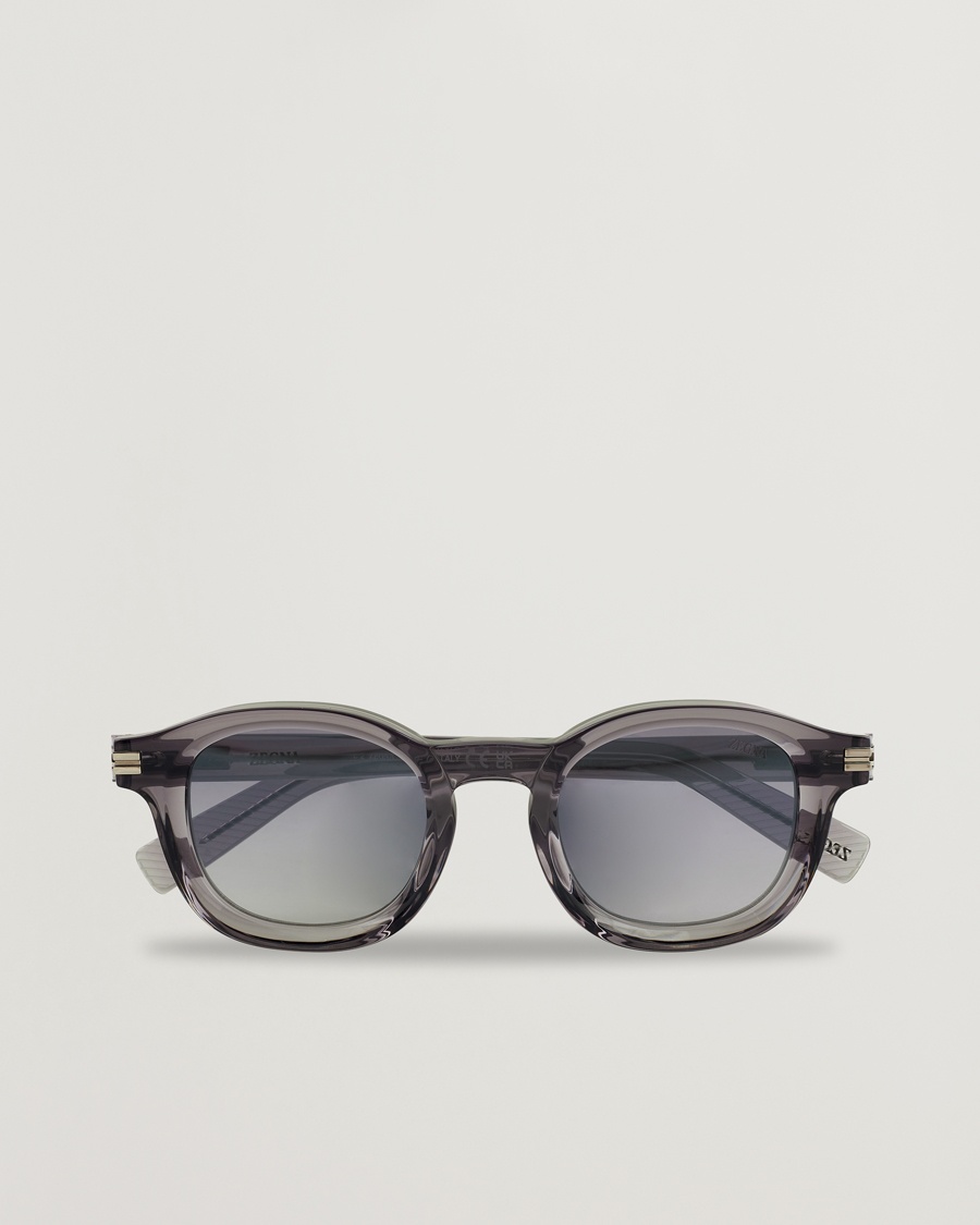 Zegna EZ0229 Sunglasses Grey/Smoke – Grigio