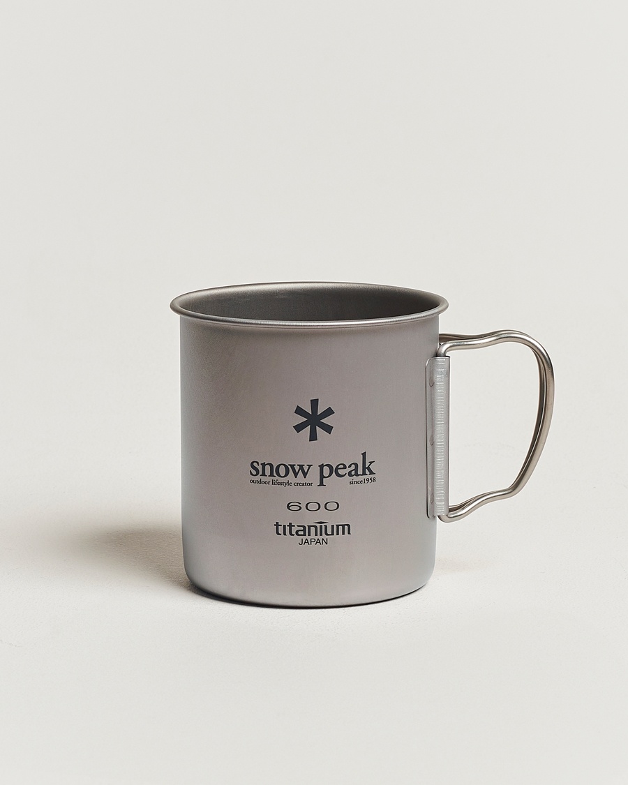Snow Peak Single Wall Mug 600 Titanium – Grigio