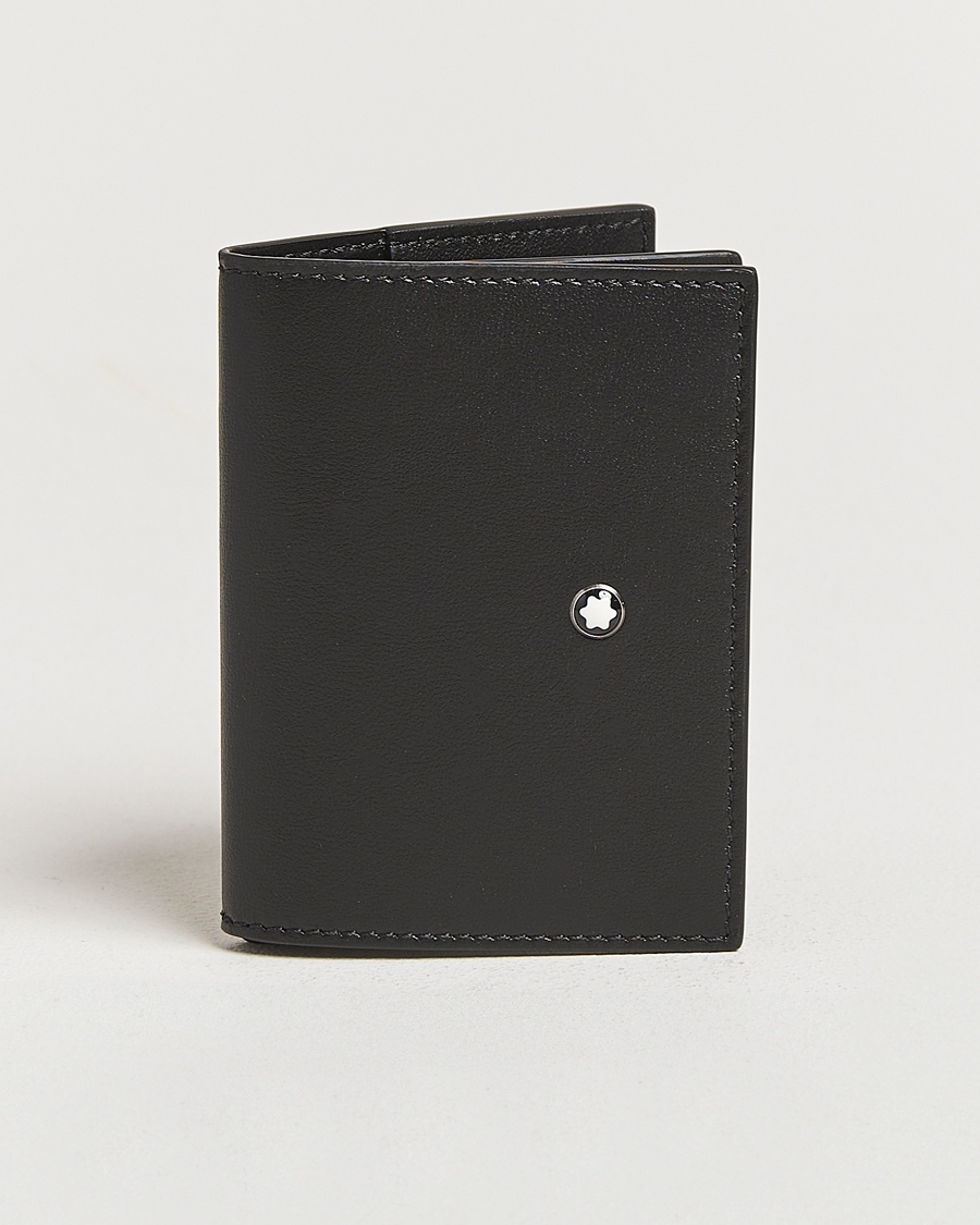 Montblanc Soft Trio Card Holder 4cc Black – Nero