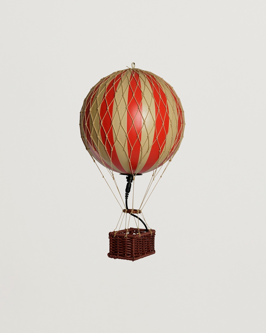 Authentic Models Travels Light Led Balloon True Red – Rosso