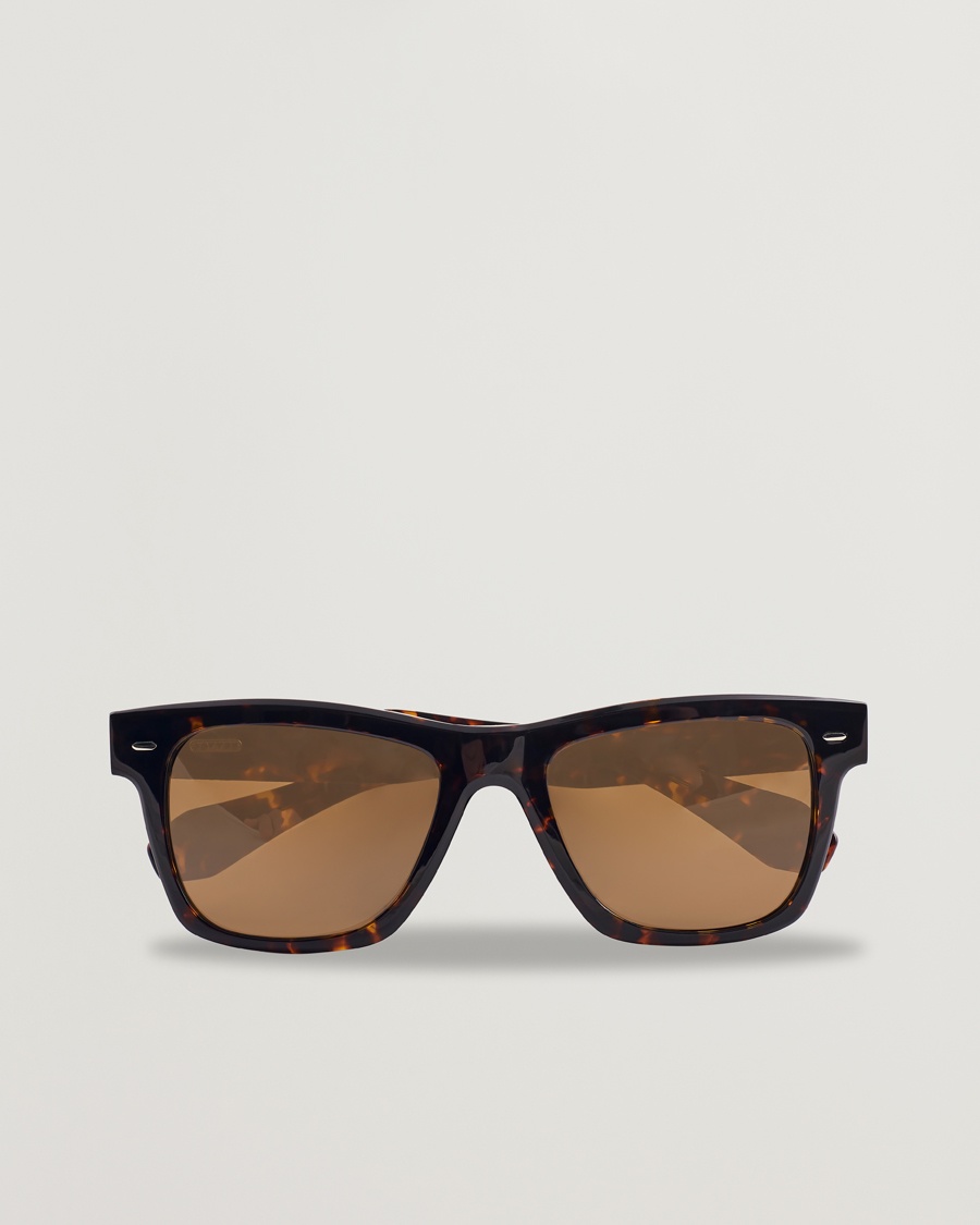 Oliver Peoples No.4 Polarized Sunglasses Atago Tortoise – Marrone