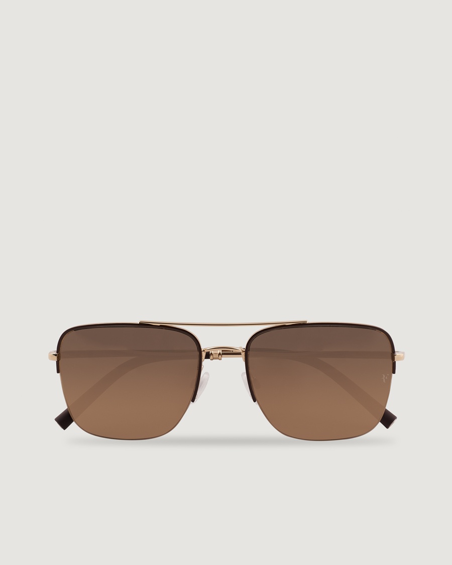 Oliver Peoples R-2 Sunglasses Umber/Gold – Marrone