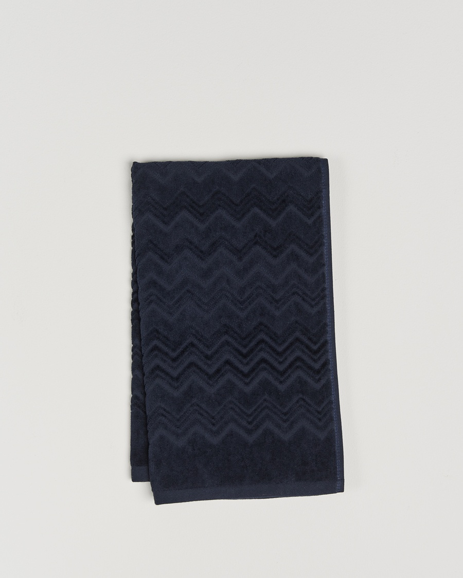 Missoni Home Chalk Hand Towel 40x70cm Navy – Blu