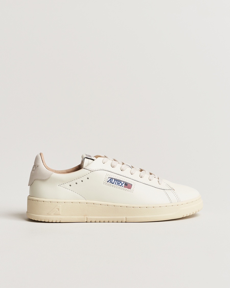 Autry Dallas Low Leather Sneaker Marshmellow – Bianco