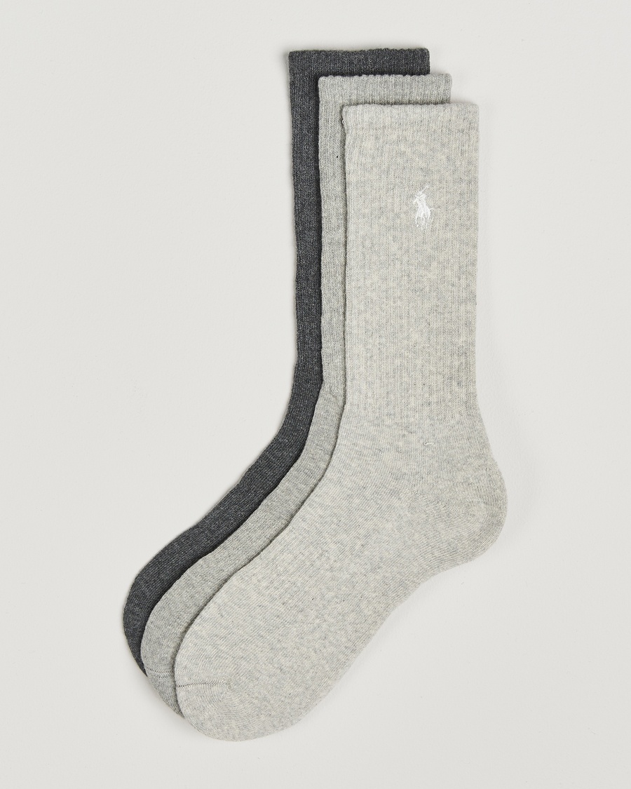 Polo Ralph Lauren Polo Ralph Lauren3-Pack Tonal Crew SocksMulti – Grigio