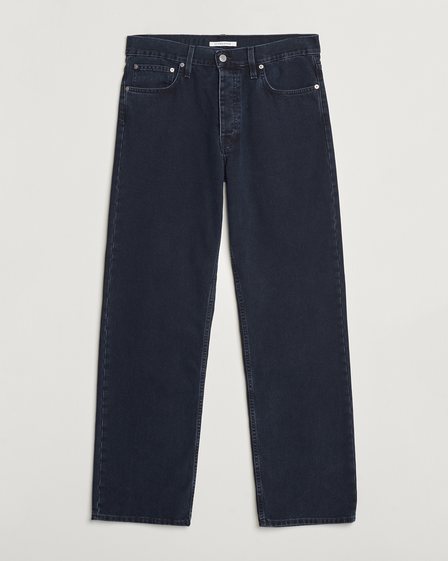 Sunflower Loose Jeans Blue Black – Blu