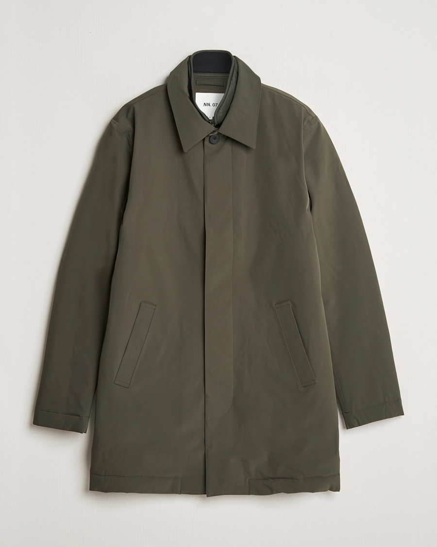 NN07 Blake Jacket Dark Army – Verde
