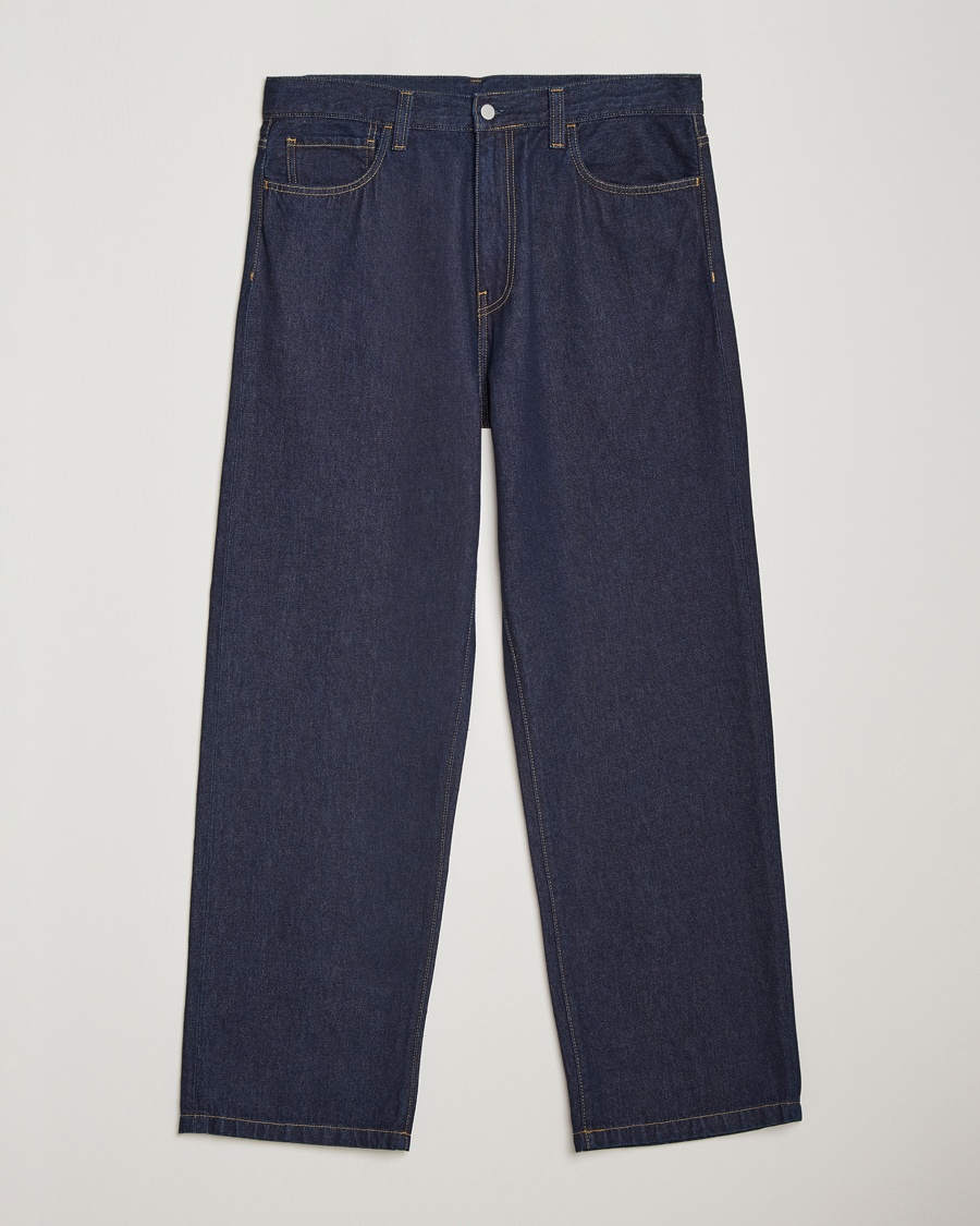 Carhartt WIP Landon Pant Robertson Denim Blue Rinsed – Blu