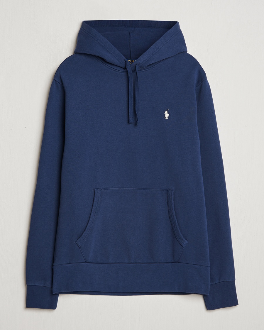 Polo Ralph Lauren Loopback Terry Hoodie Cruise Navy – Blu