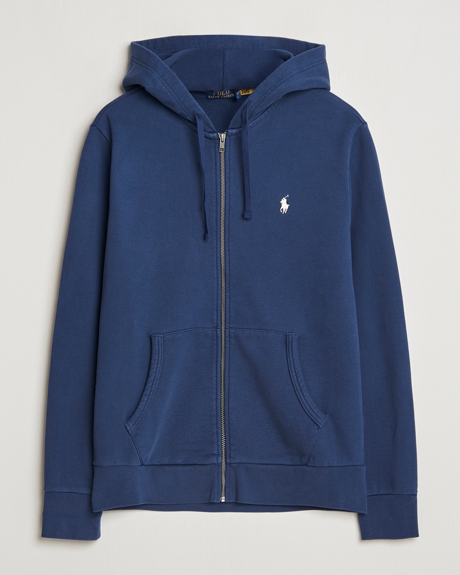 Polo Ralph Lauren Loopback Terry Full-Zip Hoodie Cruise Navy – Blu