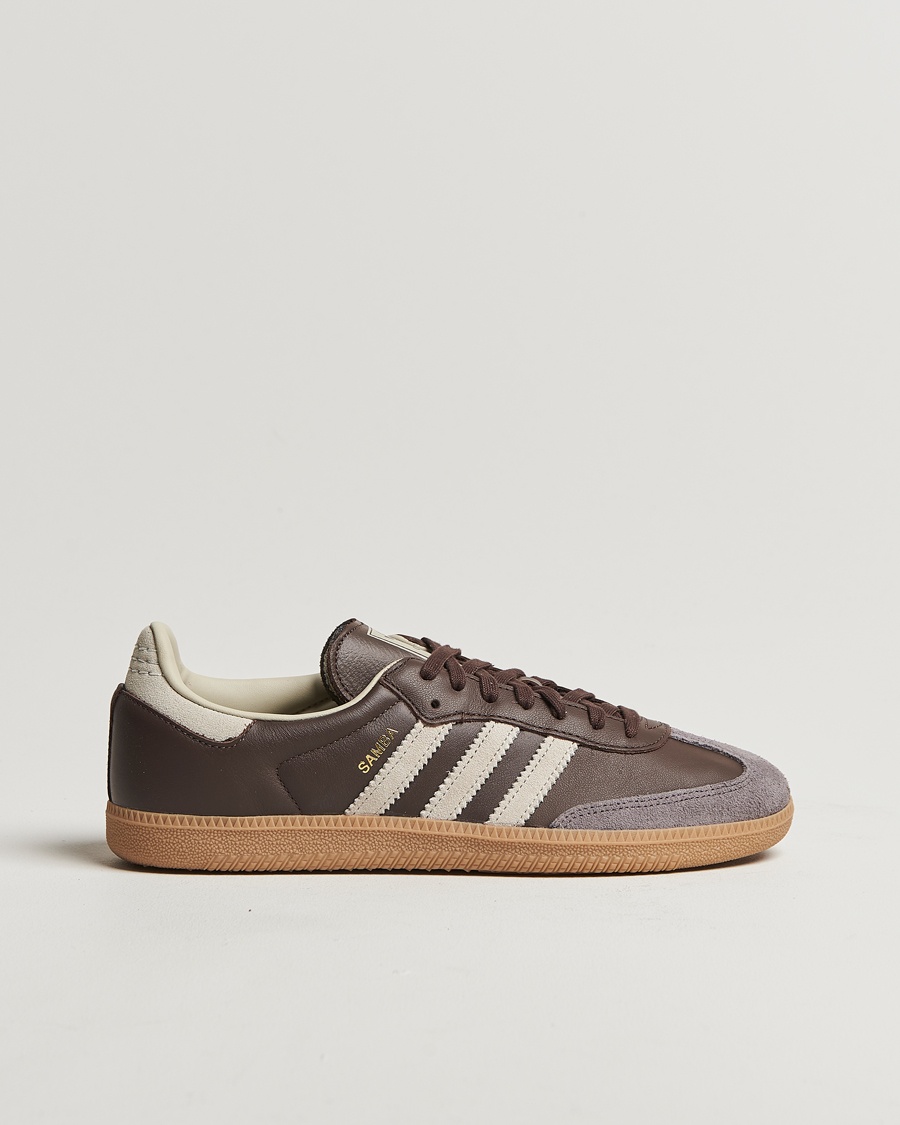 adidas Originals Samba OG Sneaker Dark Brown/Beige – Marrone