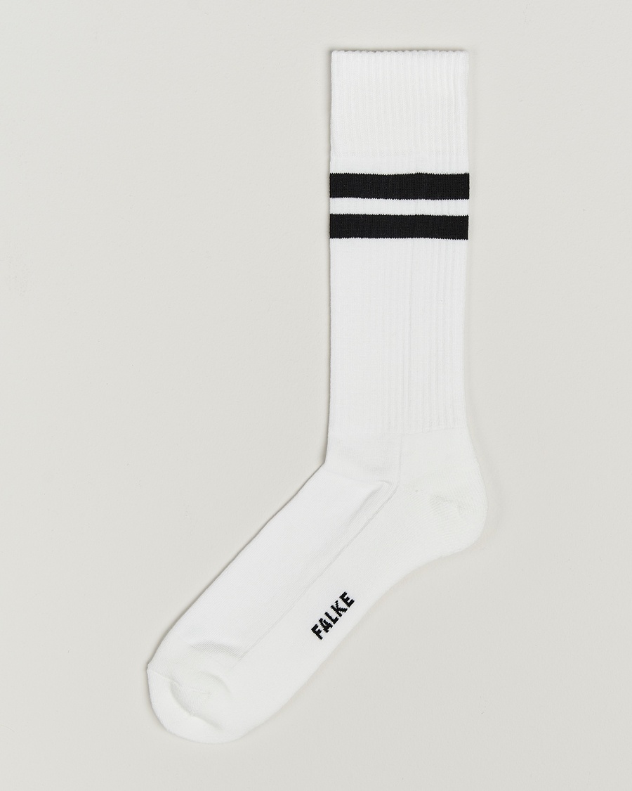 Falke Dynamic Tennis Sock White/Black – Bianco