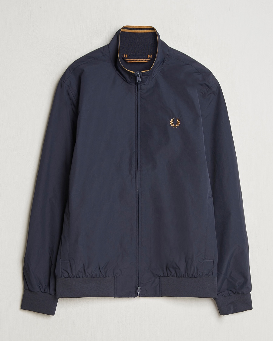 Fred Perry Brentham Jacket Navy – Blu