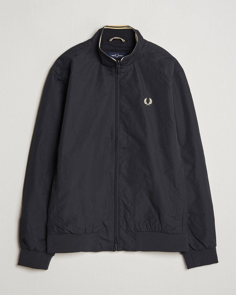 Fred Perry Brentham Jacket Black – Nero