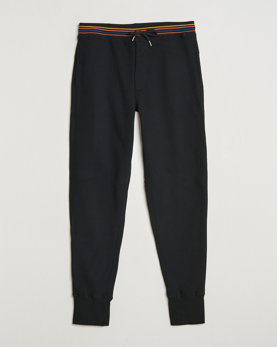 Paul Smith Artist Rib Sweatpants Black – Nero