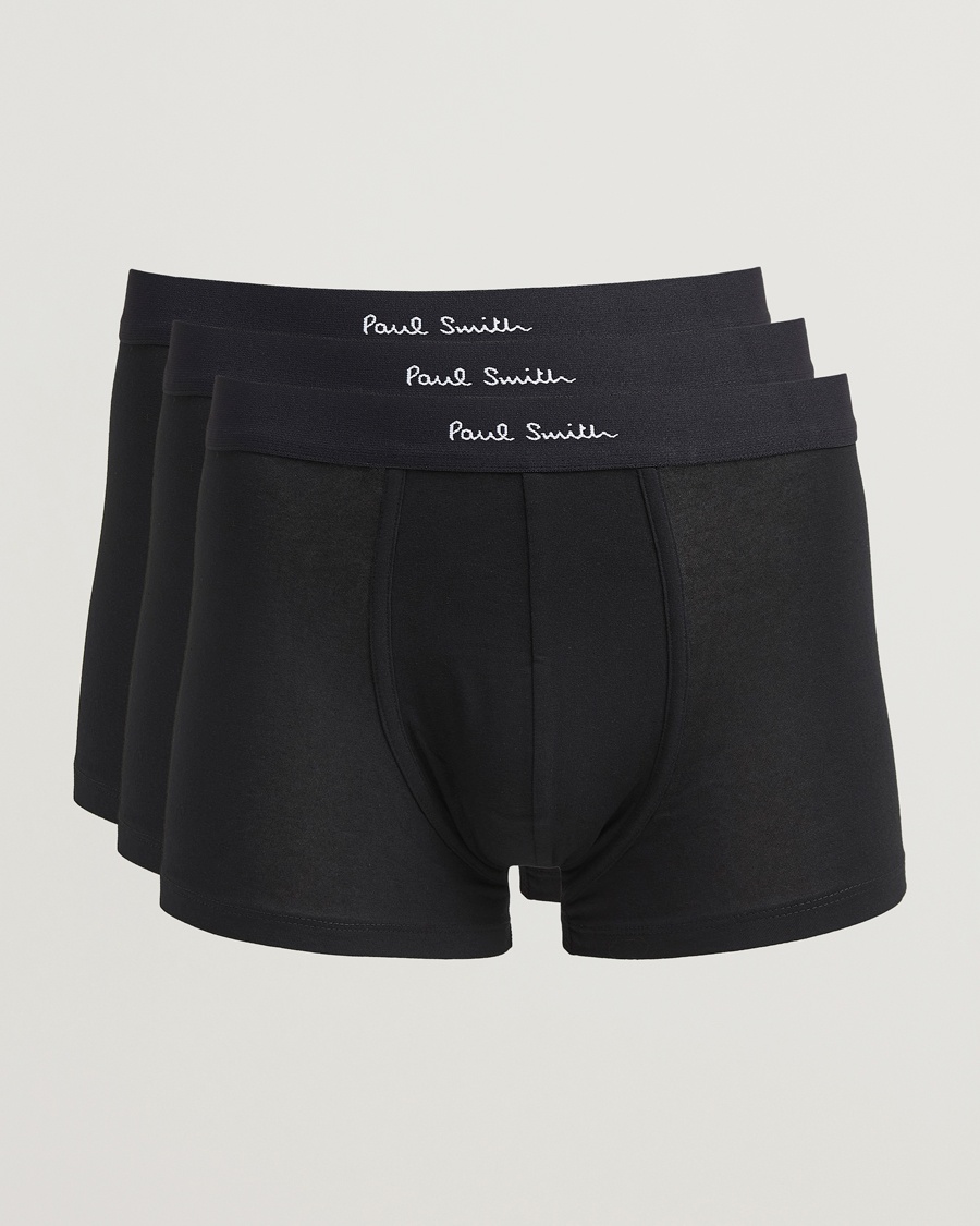 Paul Smith 3-Pack Trunk Black – Nero