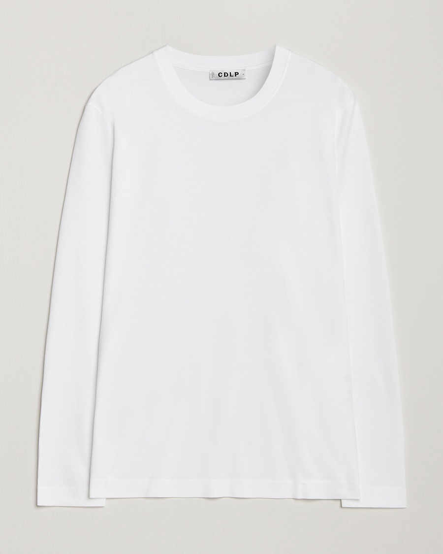 CDLP Midweight Long Sleeve T-Shirt White – Bianco