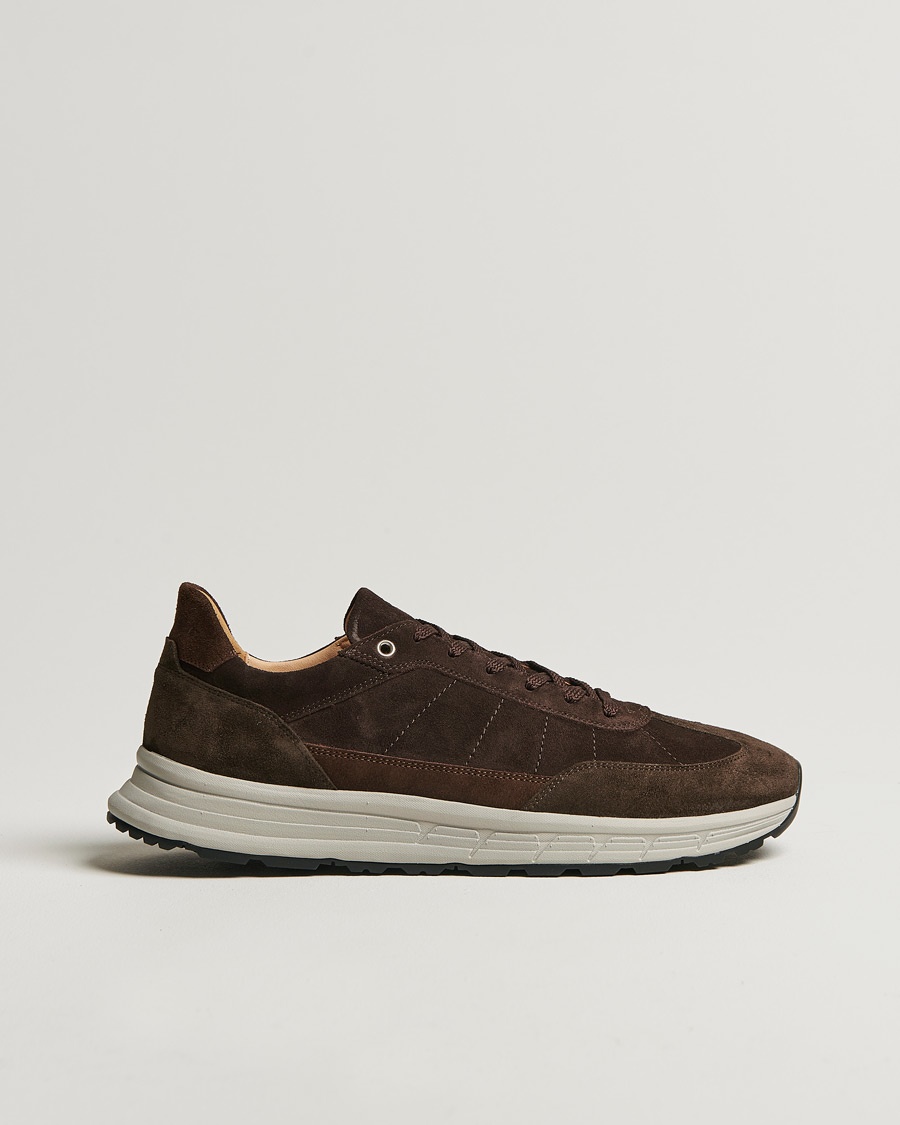 CQP Renna Suede Runner Dark Brown – Marrone