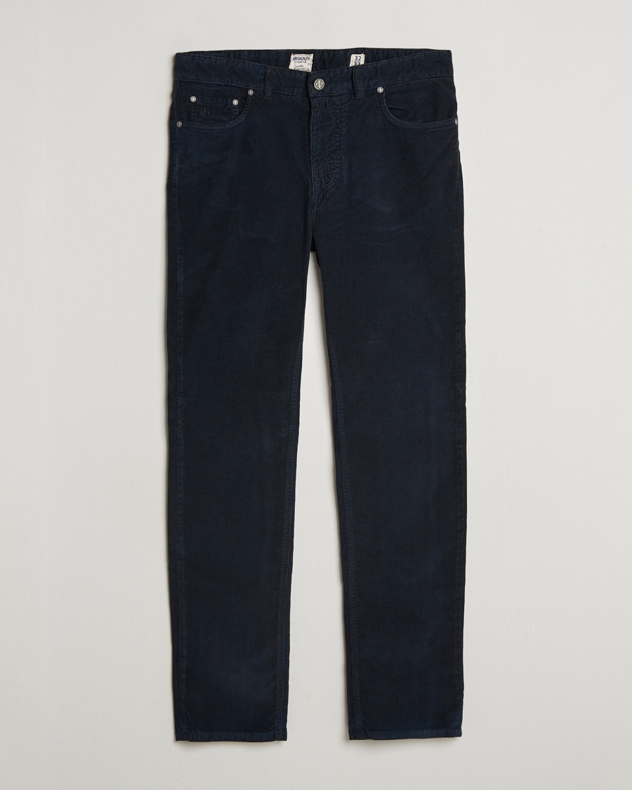 Morris James Corduroy 5-Pocket Pant Navy – Blu