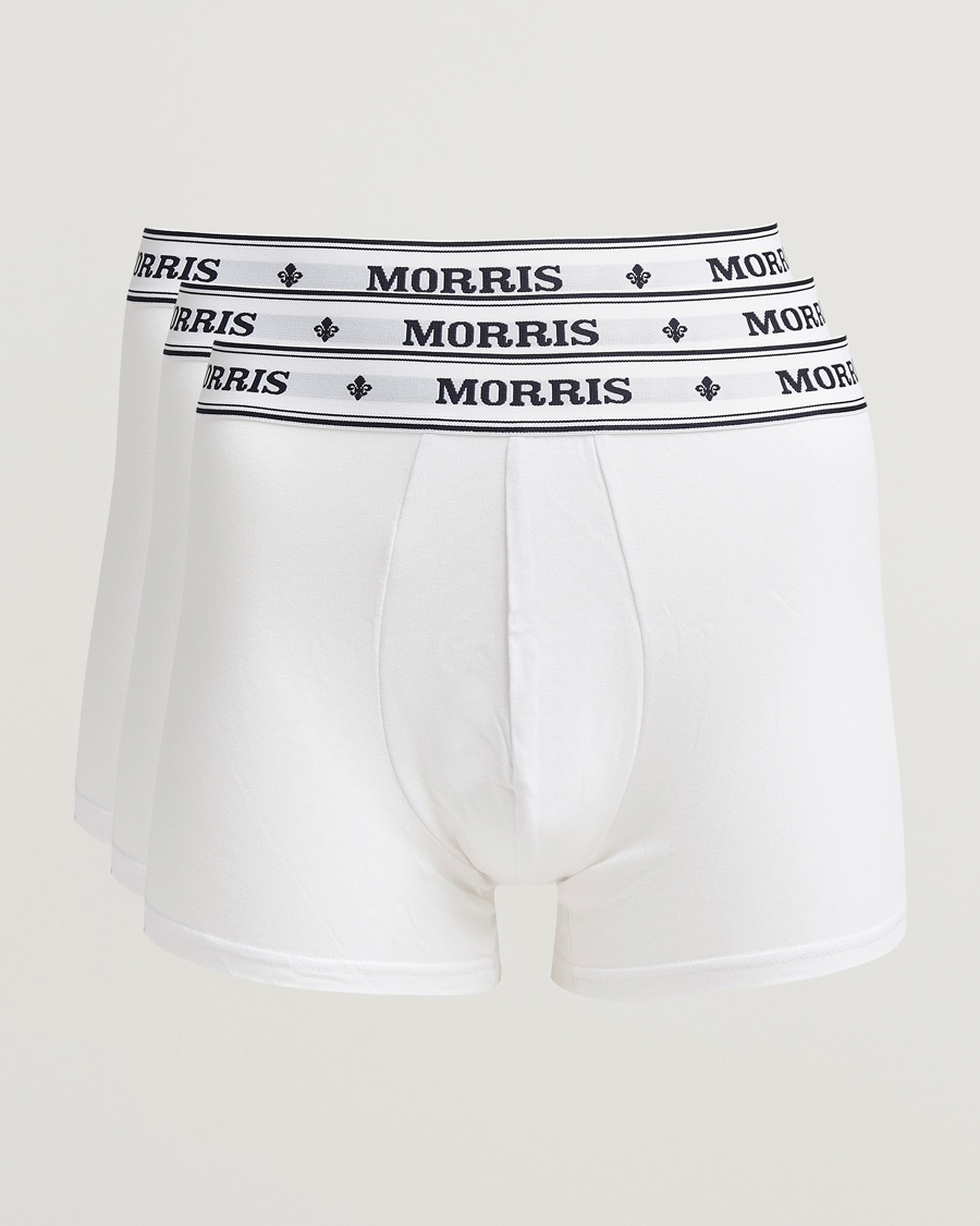 Morris Boxer Brief 3-Pack White – Bianco