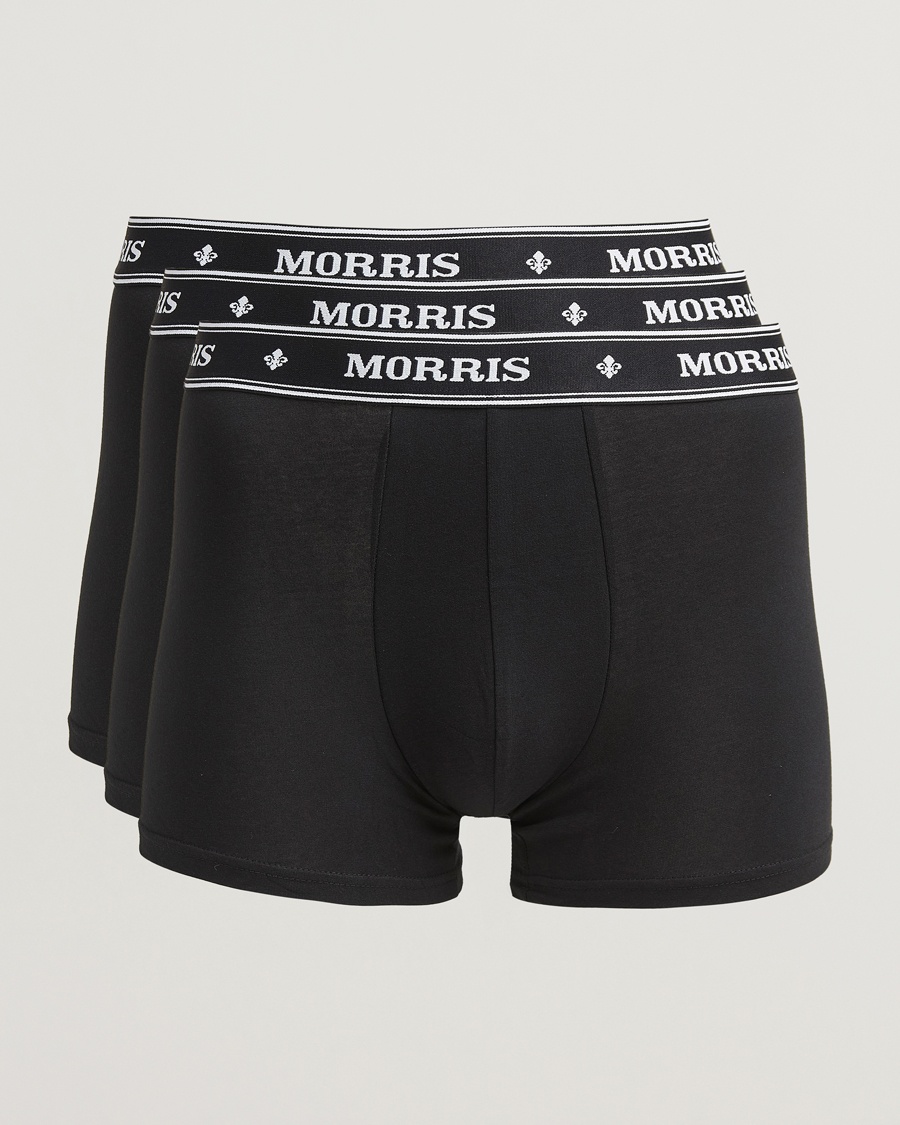 Morris Boxer Brief 3-Pack Black – Nero