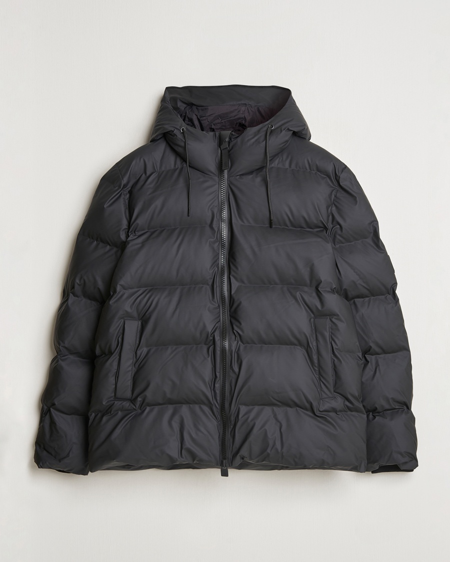 RAINS Alta Puffer Jacket Black – Nero