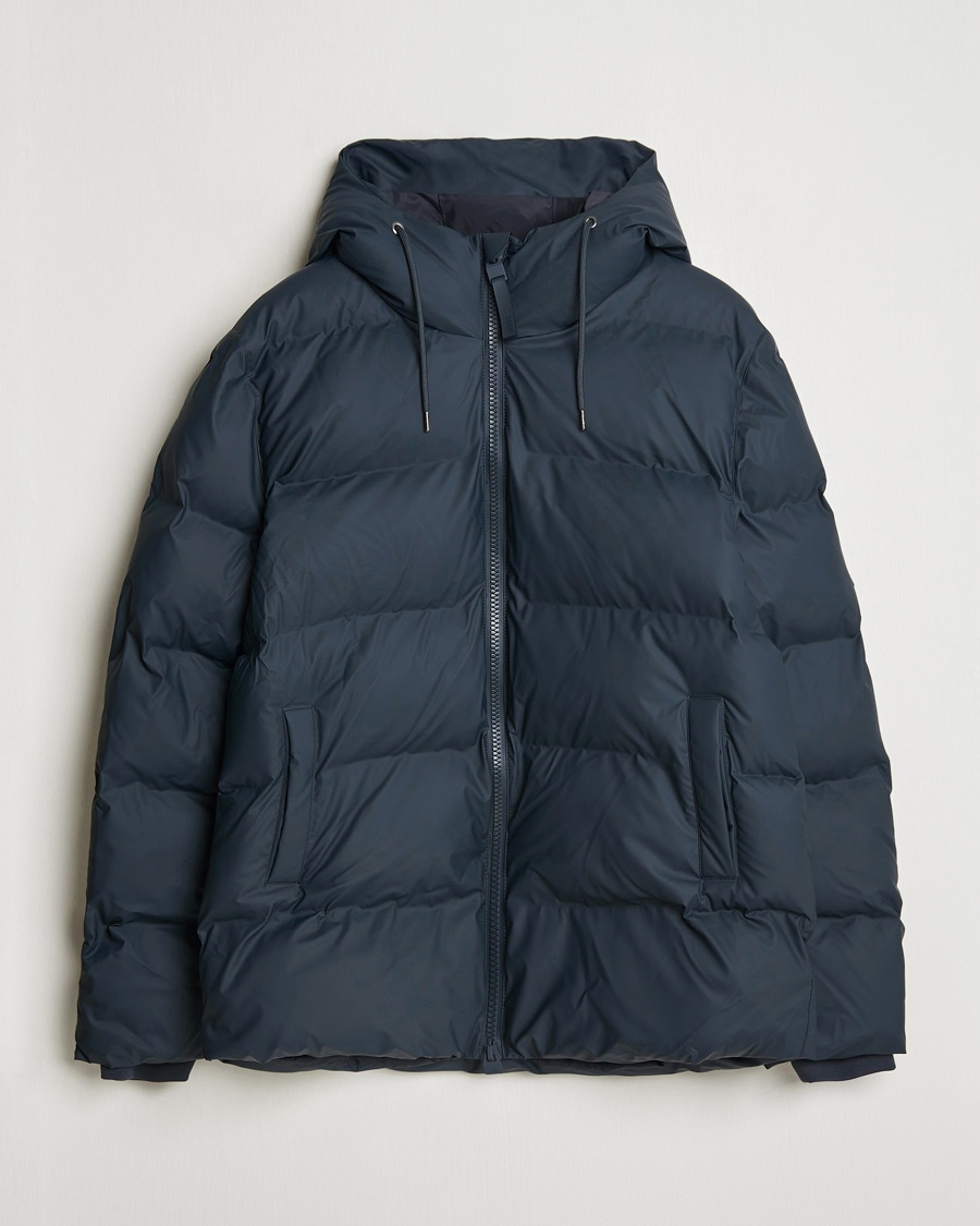 RAINS Alta Puffer Jacket Navy – Blu