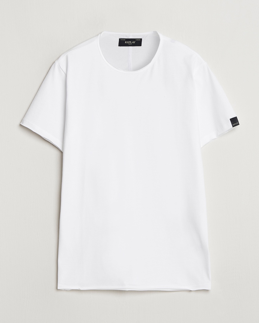 Replay Crew Neck T-Shirt White – Bianco