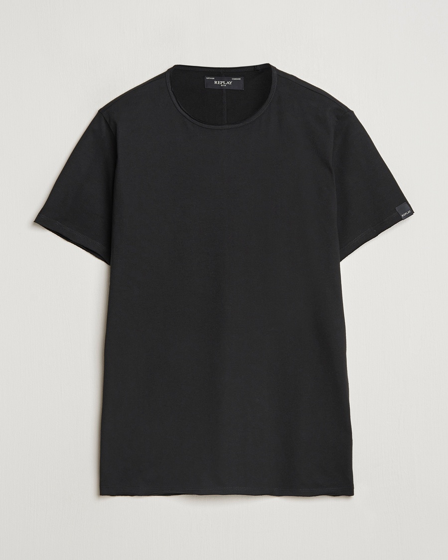 Replay Crew Neck T-Shirt Black – Nero