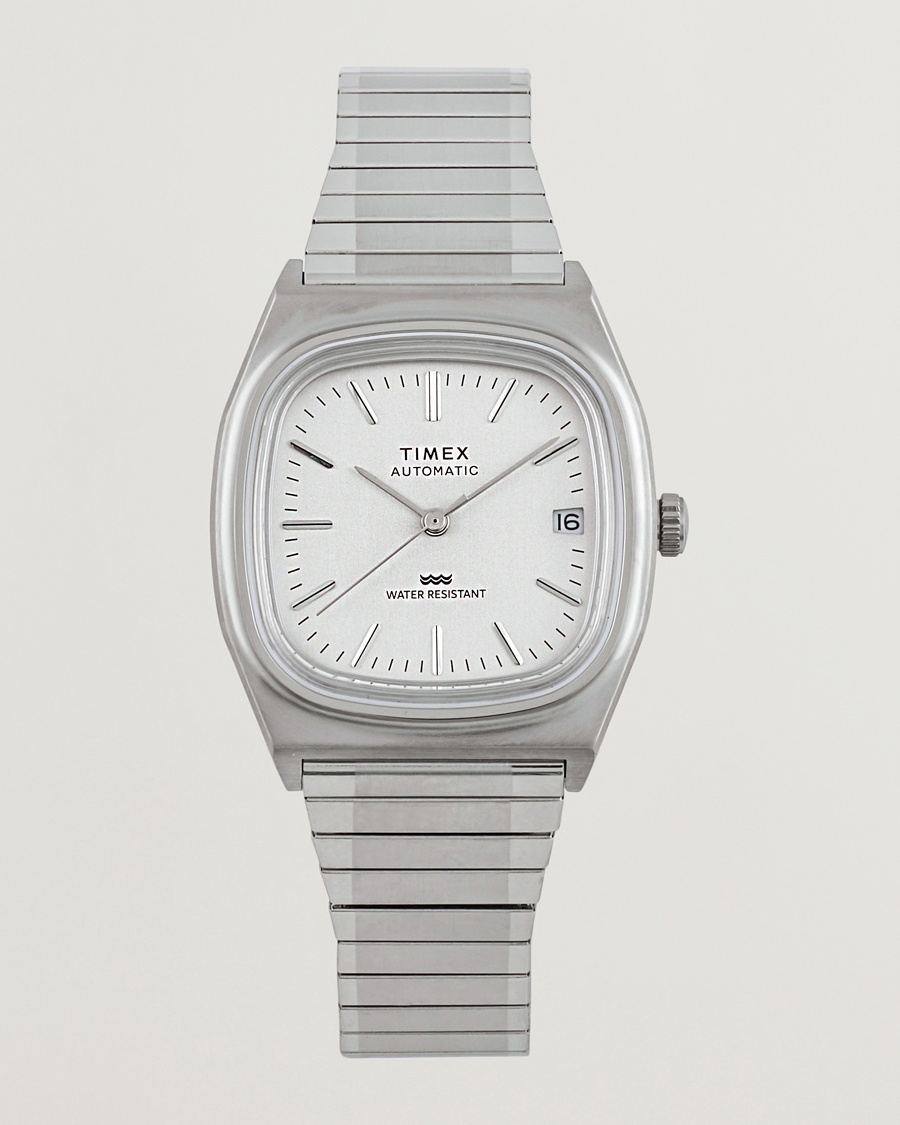 Timex 1983s Automatic Reissue 34mm White Dial – Bianco