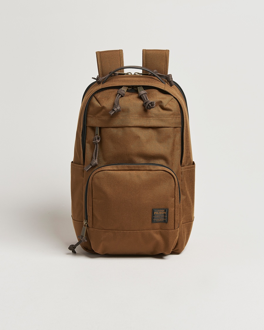 Filson Dryden Cordura Nylon Backpack Whiskey – Beige