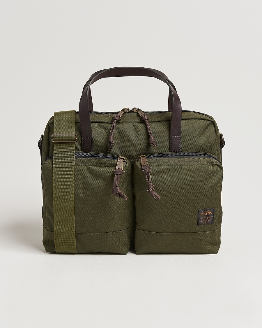 Filson FilsonDryden Cordura Nylon BriefcaseOtter Green – Verde