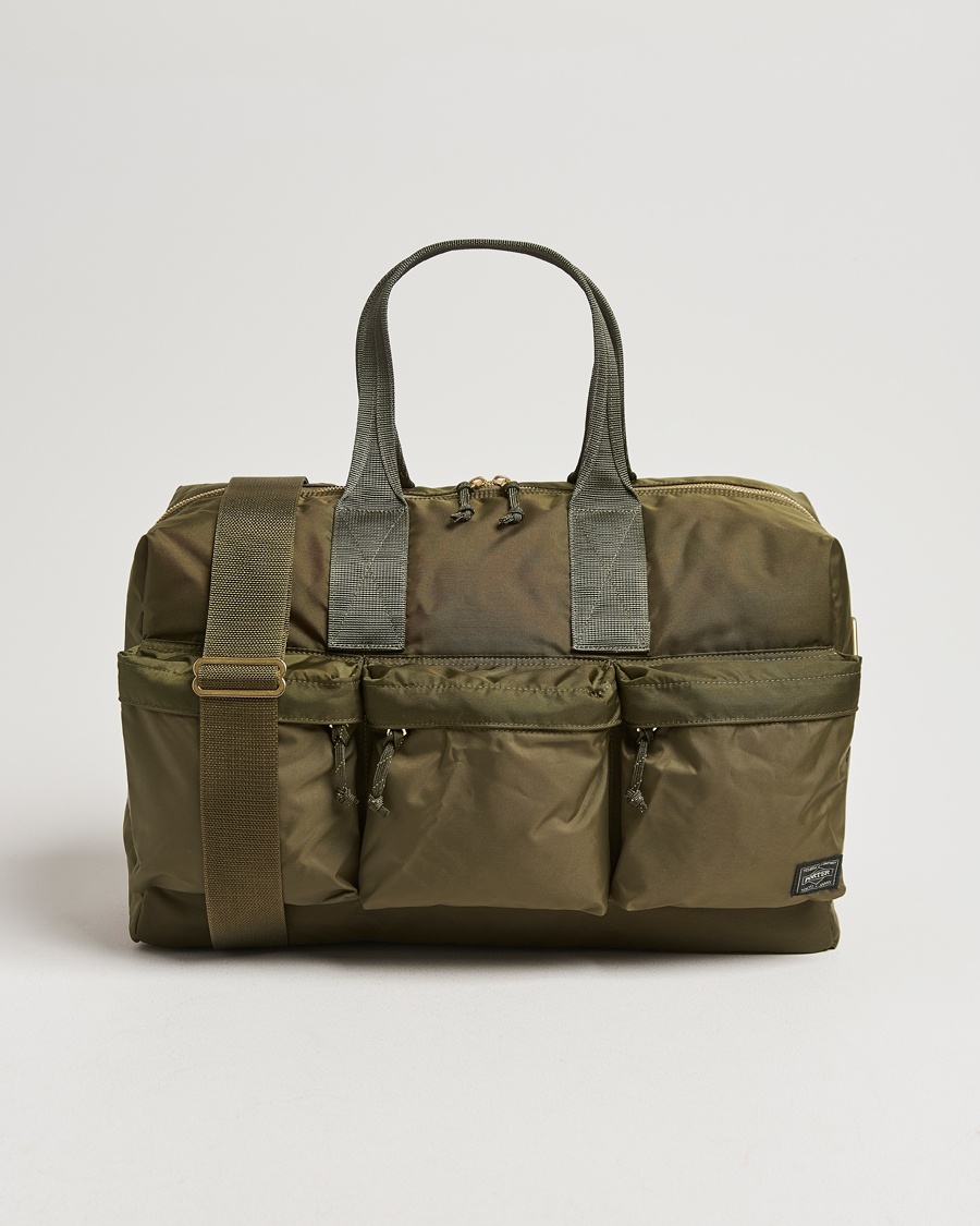 Porter-Yoshida & Co.Force 2Way Duffel BagOlive Drab – Verde