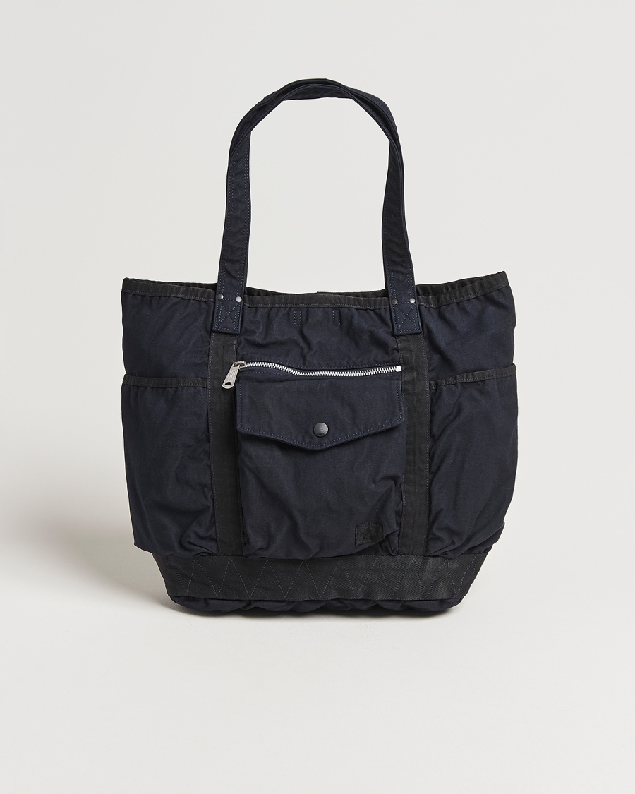 Porter-Yoshida & Co. Crag Tote Bag Navy – Blu